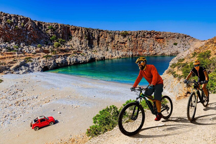 Picture 6 for Activity Corfu: Easy Bicycle Tour in the Countryside with Swim Stop