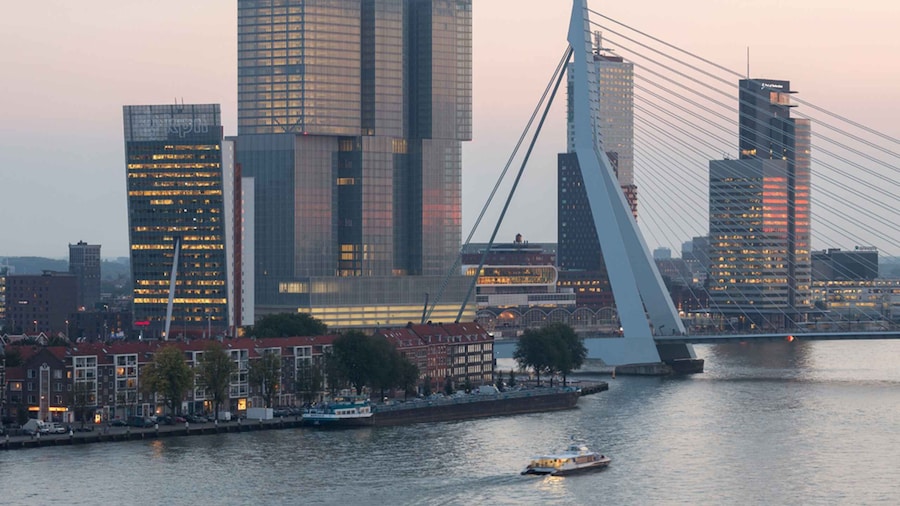 Rotterdam: Wilhelminapier, High-rise & floating architecture