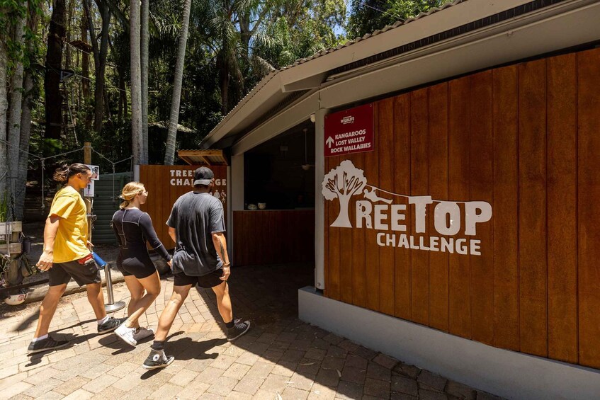 Picture 1 for Activity Currumbin Wildlife Sanctuary: Entry & TreeTops Challenge