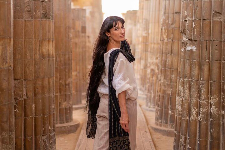 tour to the pyramids of Dahshur, Saqqara zosar and Memphis city 