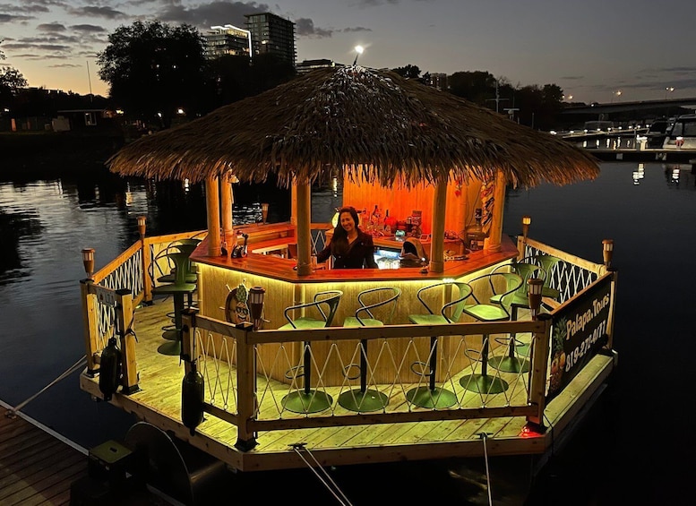 Picture 5 for Activity Ottawa: Floating Tiki Bar Cruise on the Ottawa River