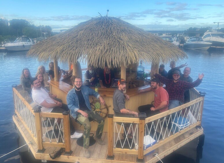 Picture 9 for Activity Ottawa: Floating Tiki Bar Cruise on the Ottawa River