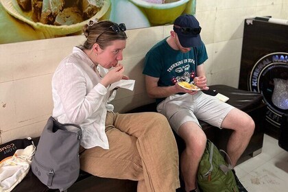 Food Walk at Raja Park from Kulcha to Kulfi