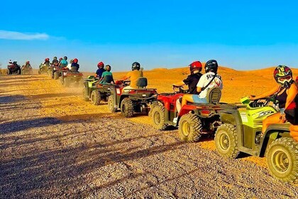 Marrakech, Agafay Quad Bike Tours, Dinner,Fire show, Live music.