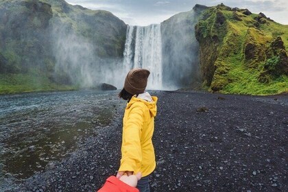 Iceland South Coast Black Sand Beach Glacier Day Tour Chinese