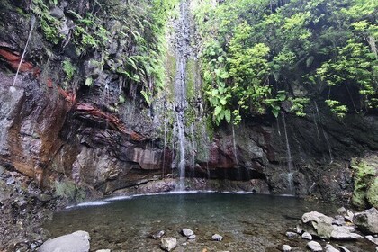 Rabaçal Scenic Hike 25 Fontes and Risco Self Guided Experience