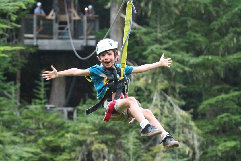 Picture 3 for Activity Whistler Zipline Experience: Ziptrek Bear Tour