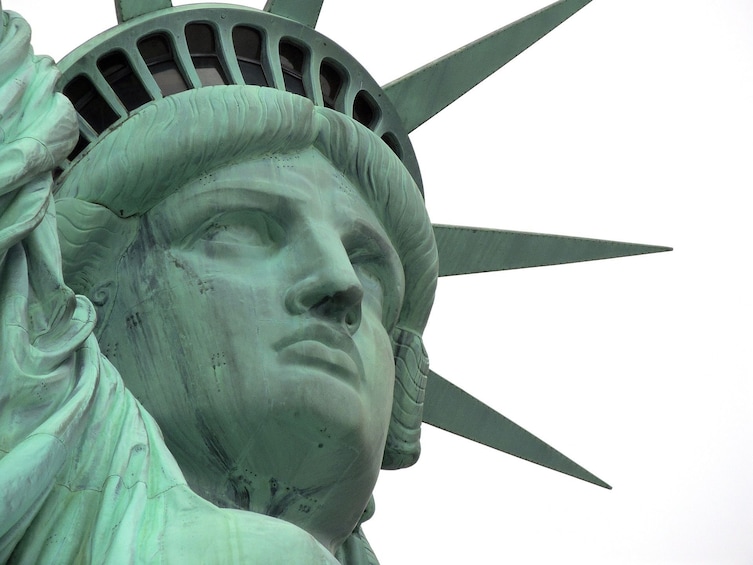 Statue of Liberty's face