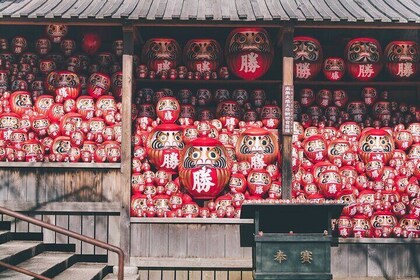 Osaka: Katsuoji & Kyoto Kiyomizu & Arashiyama 1day w/ tea option