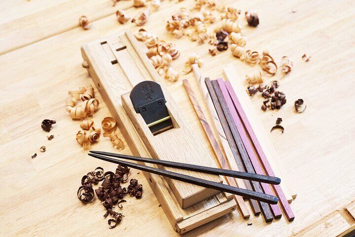 Tokyo Chopstick Making Workshop with Artisan