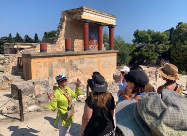 Knossos: พระราชวัง Knossos ไม่ต้องต่อคิว ทัวร์เดินพร้อมไกด์