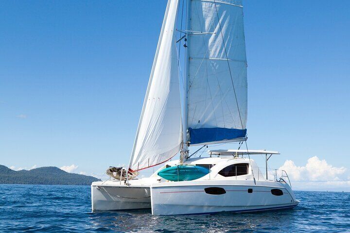 Torrevieja Adventure Tour with the Catamaran Apaelo