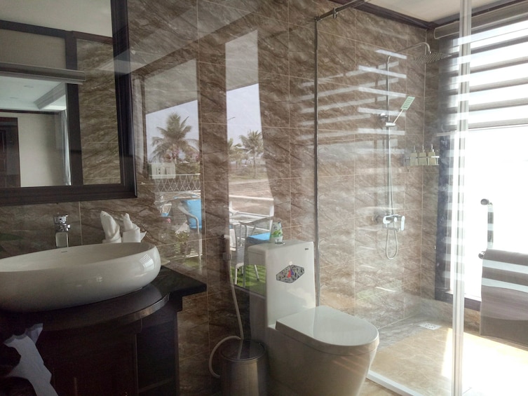 Show item 2 of 10. Bathroom on a cruise ship in Vietnam