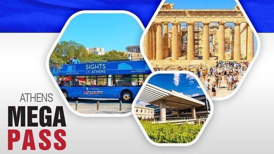 Athens Combo Tickets for Acropolis, Museum and HoHo Bus