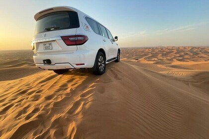 Vip Red dunes Sunset View Dubai desert Safari BBQ Dinner Shows