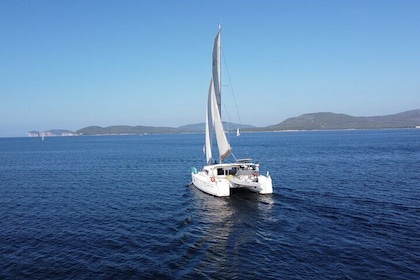 Full day catamaran tour in Alghero