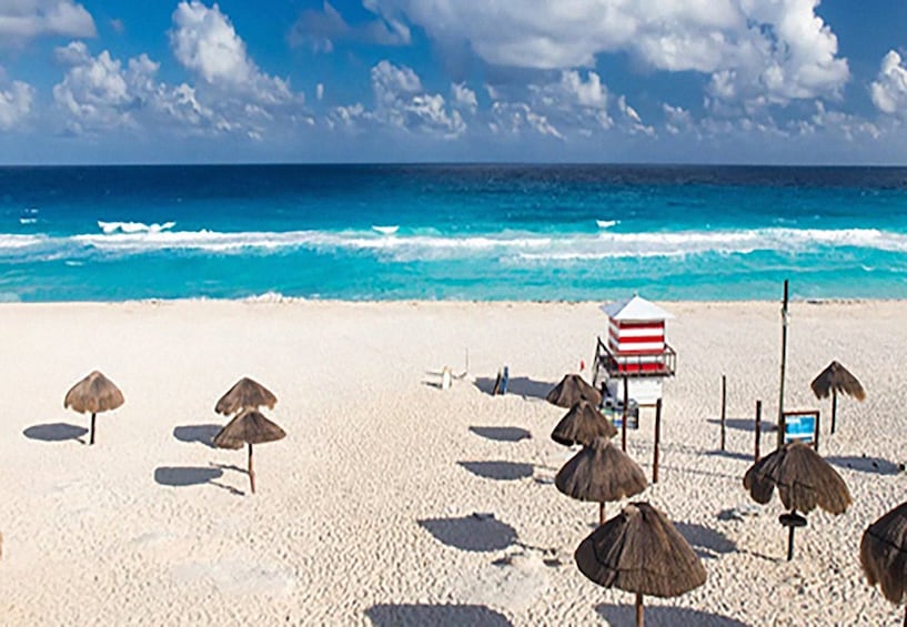 Cancun Hop-on Hop-off City Tour plus Submarine or Bodyboard Experience