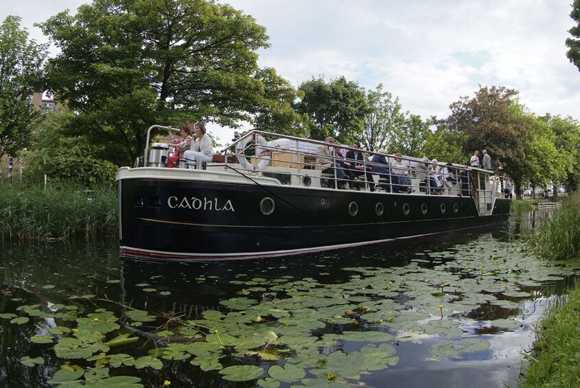 Show item 2 of 7. Canal Boat Restaurant in Dublin's Grand Canal