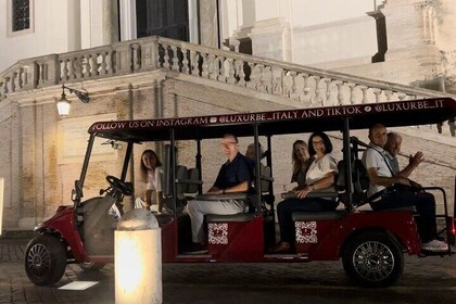 Golf Cart Tour Express Highlights of Rome by Night