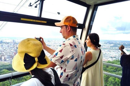 Sapporo: Mt. Moiwa Ropeway Tour – Day or Night, 4 Options