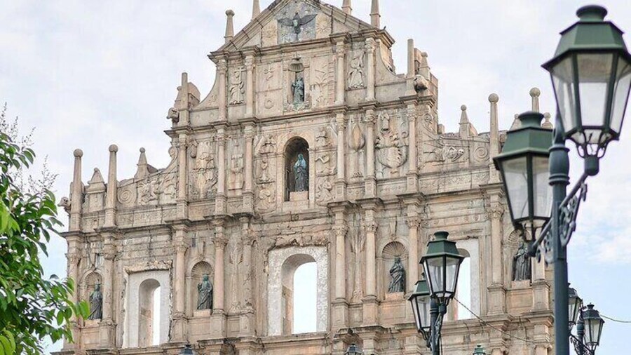 Ruins of St. Paul's Roman Catholic Church