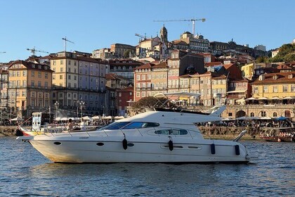 Porto: Luxury yacht cruise with wine and snack tasting