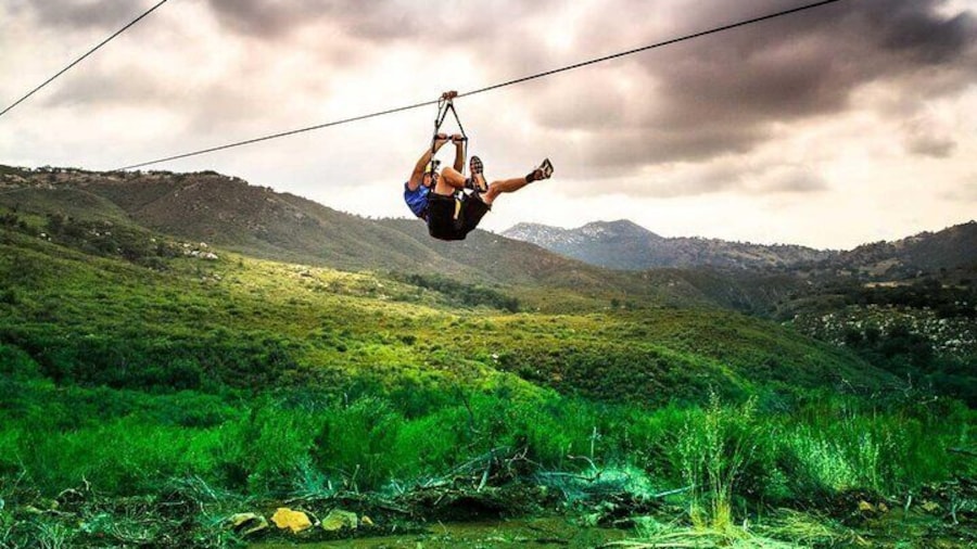 Zip Zoom Ziplines at La Jolla Indian Adventure Park