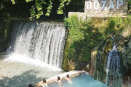 Thessaloniki Pozar Thermal Baths and Edessa Waterfalls Trip