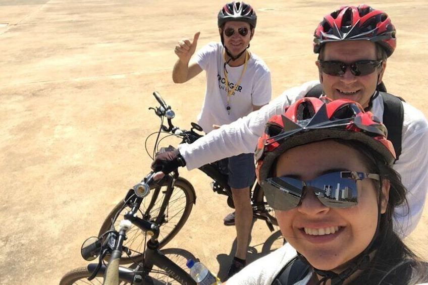 Tourists in Brasilia