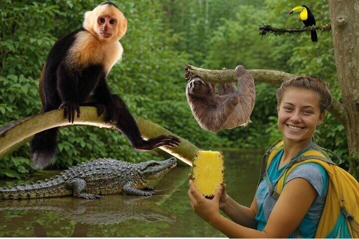 Boat Animal Safari by the Channel + Fruit Market