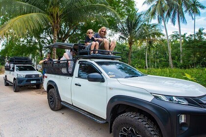 Eco-Friendly 4x4 Jungle Safari in Koh Samui with Waterfalls