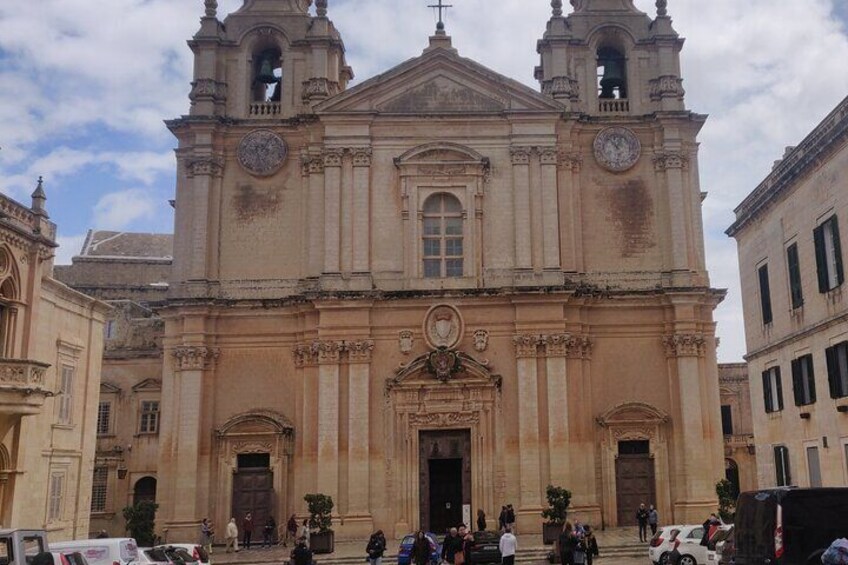 Catherdal of St. Paul in Mdina