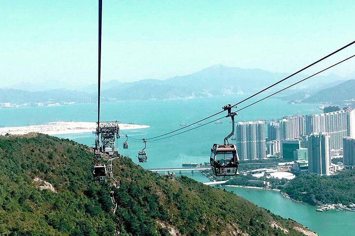 cable car to Lantau Giant Buddha