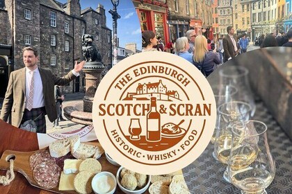ScotchandScran OldTown Tour, Whisky Tasting, Scottish Charcuterie