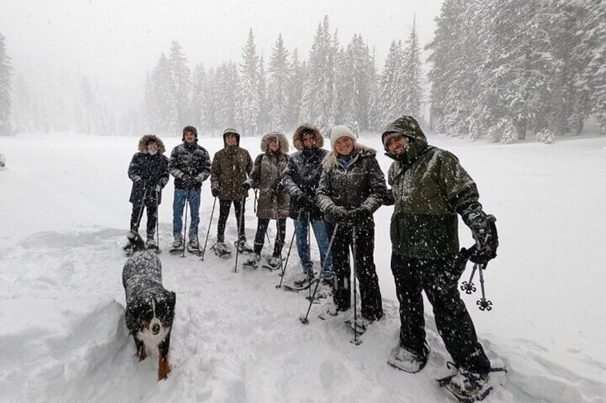 Snowshoeing Lake Tahoe