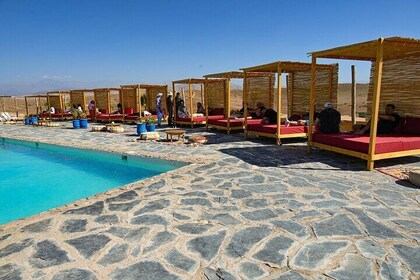 Agafay Desert Pool Day, Moroccan Lunch & Transfers from Marrakech