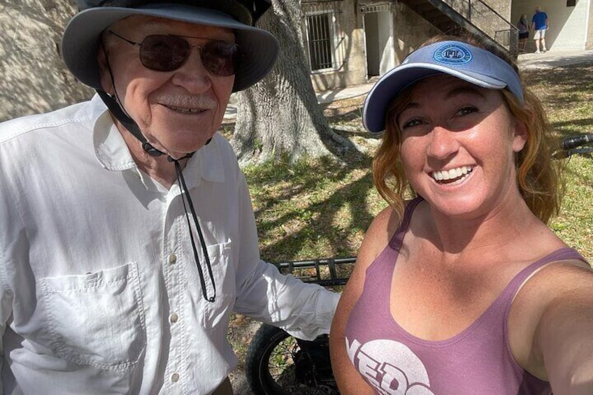 Electric Bike Wildlife & History Tour along Fort De Soto's Beaches