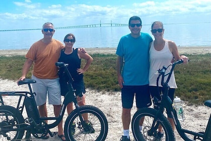 Electric Bike Wildlife & History Tour along Fort De Soto's Beaches