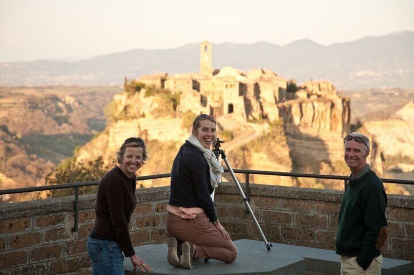 Civita di Bagnoregio, now perhaps the best known Italian hill town and ever so photogenic any time of year.