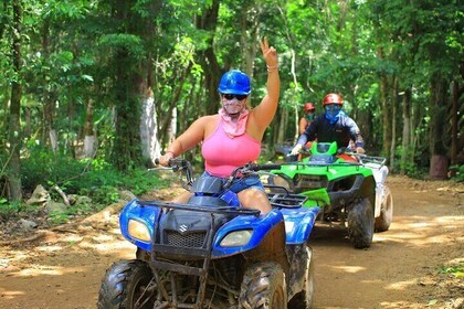 Cancun Adventure Tour quad bike Zipline Lunch Tequila