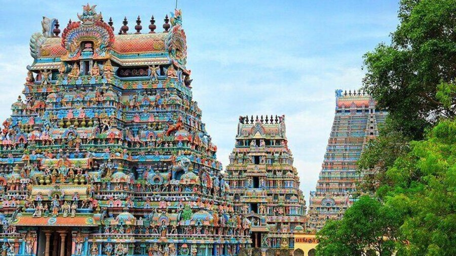 Private Day Tour to Trichy Tanjore Chettinad from Madurai