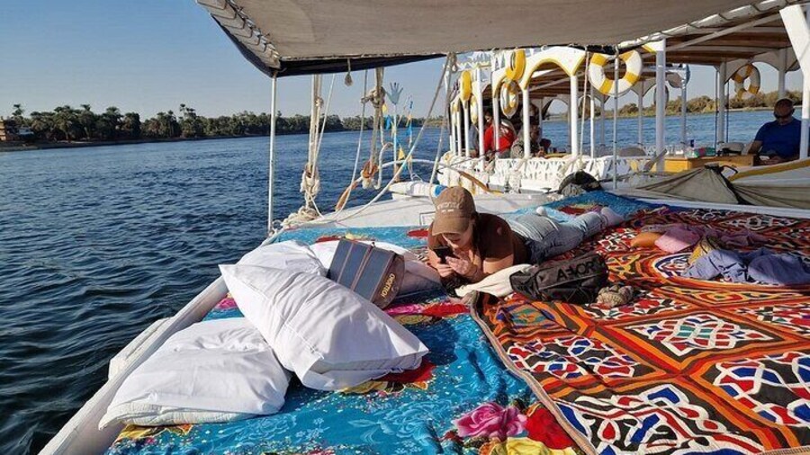 3 Night Felucca Trip Luxor to Aswan with Meals