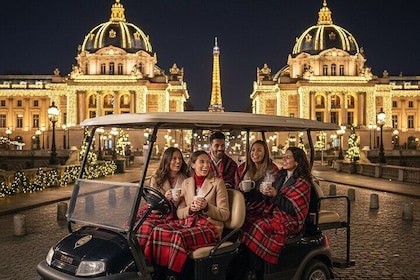 Paris Christmas Lights Tour by GolfCart : Private Experience