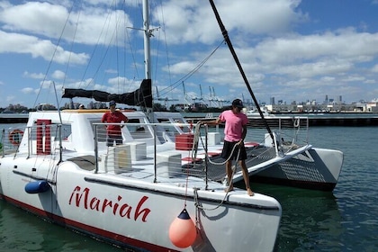 Private 4 Hour Miami Sailing Tour on a 60FT Mariah Catamaran