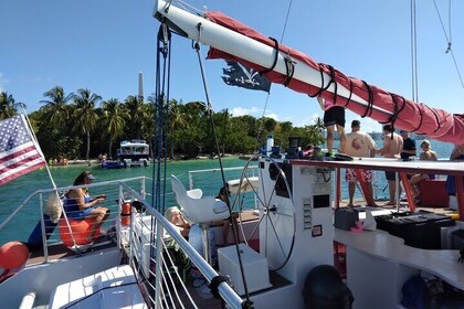 Miami Private 4 Hour Tour aboard Great White 50FT Power Catamaran