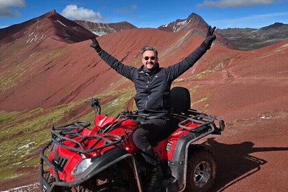 Rainbow Mountain and Red Valley with quad bike Full Day