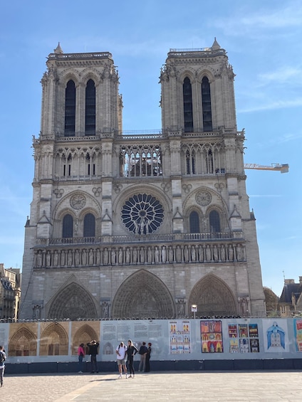 Notre Dame Outdoor Walking Tour with Crypt Entry