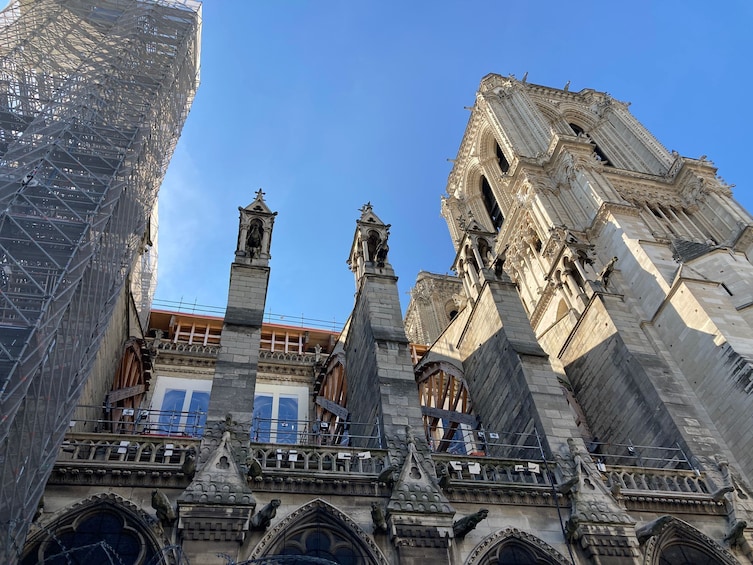 Notre Dame Outdoor Walking Tour with Crypt Entry