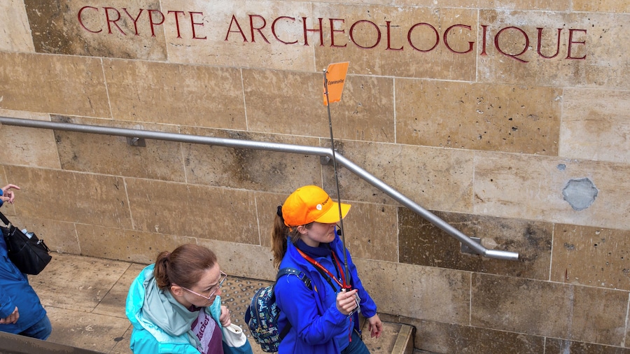 Notre Dame Outdoor Walking Tour with Crypt Entry