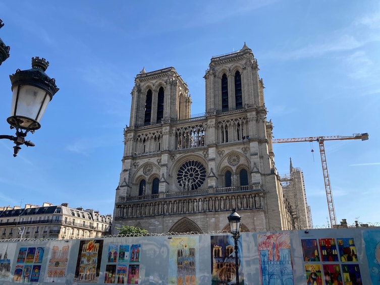 Notre Dame Outdoor Walking Tour with Crypt Entry